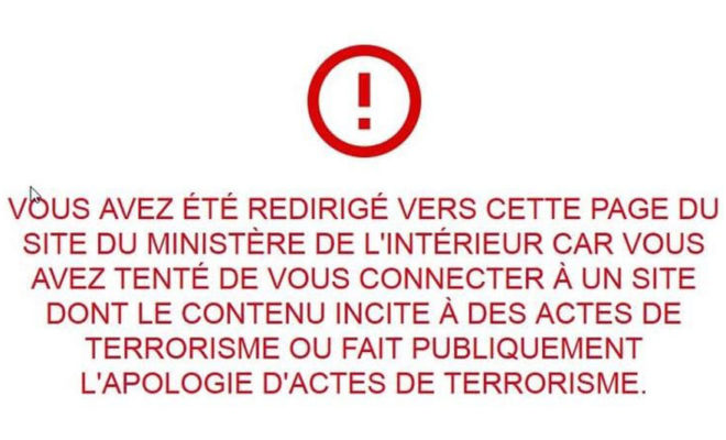 Vous Avez été Redirigé Vers Le Site Du Ministère Google, Wikipédia et OVH bloqués par Orange pour « apologie du