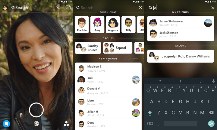 snapchat-search