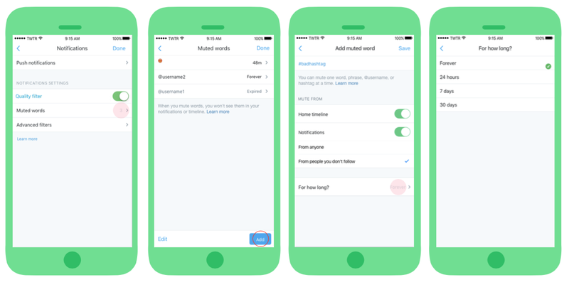 Mute-Keyword-Timeline