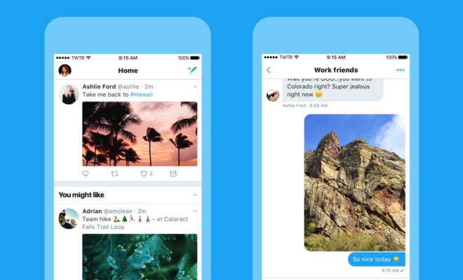 Twitter lance une refonte de son interface sur mobile et desktop
