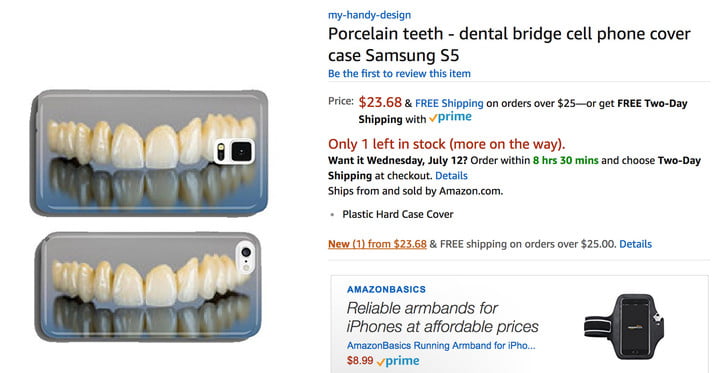 teeth-smartphone-case