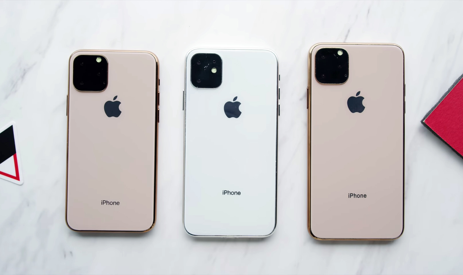 Trois iPhone 5G seraient en préparation pour 2020 chez Apple