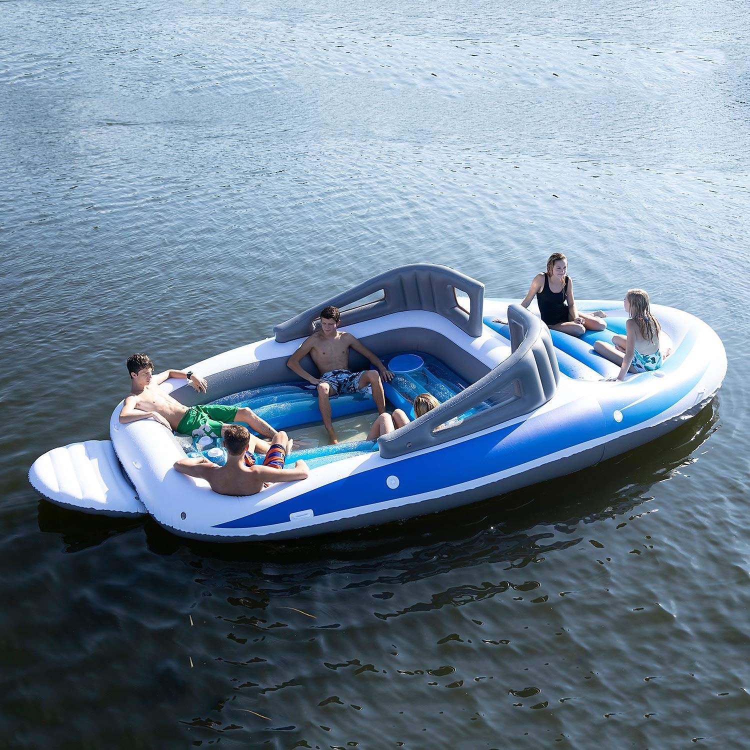 Amazon vend un bateau gonflable géant pouvant accueillir 6 ... - 1500 x 1500 jpeg 341kB