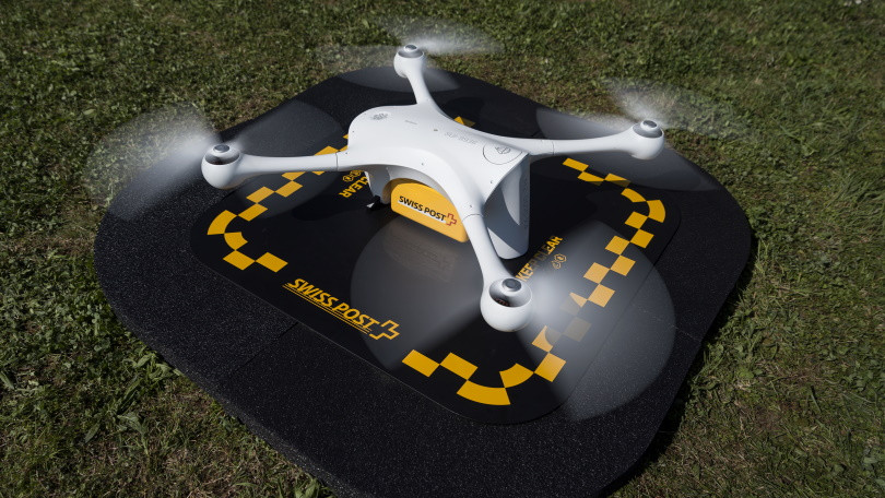 Suisse : suite à un crash près d'une école, les livraisons par drone suspendues