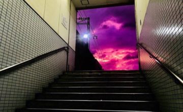 Japon : le ciel est devenu violet avant l'arrivée du typhon Hagibis
