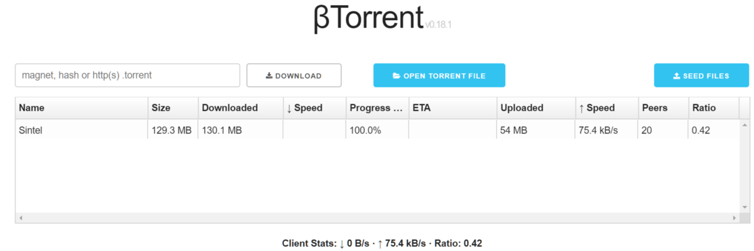 télécharger des torrents avec votre navigateur Web