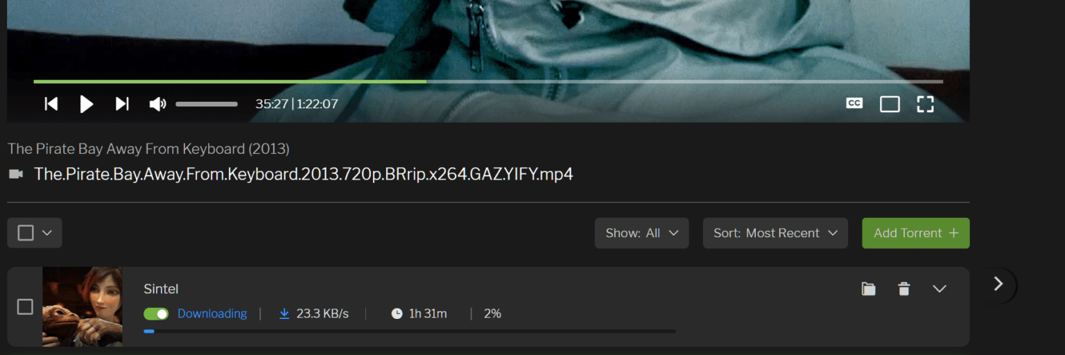télécharger des torrents avec votre navigateur Web