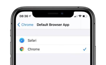 iOS 14 rétablit les applications par défaut Safari et Mail après un reboot