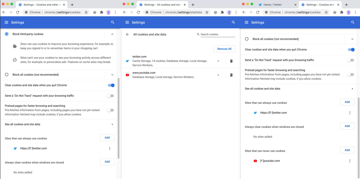 Un bug de la confidentialité au sein de Chrome efface les données et les cookies des sites Web, sauf ceux appartenant à Google.