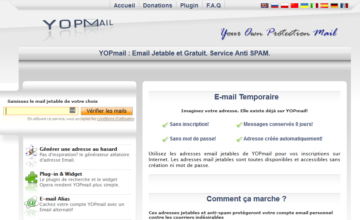YopMail : créer gratuitement une adresse mail jetable pour éviter les spams
