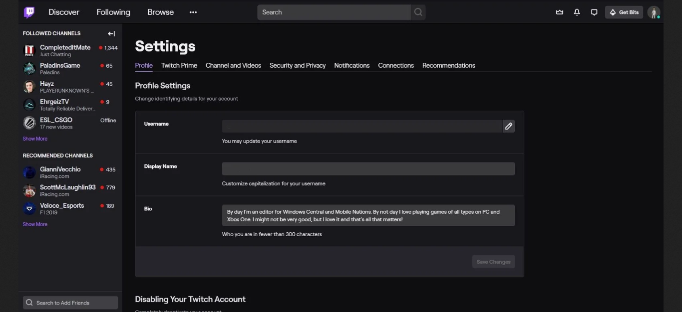 Comment changer son pseudo Twitch facilement !