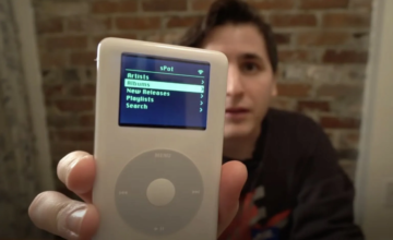 Un iPod Classic modifié pour faire tourner Spotify