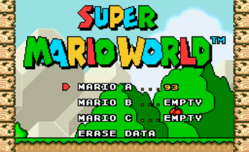 Super Mario World : la bande originale reconstituée à partir de fichiers fuités